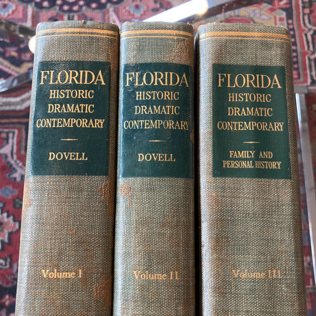 1952 Florida Historic Dramatic Contemporary Volume 1-3