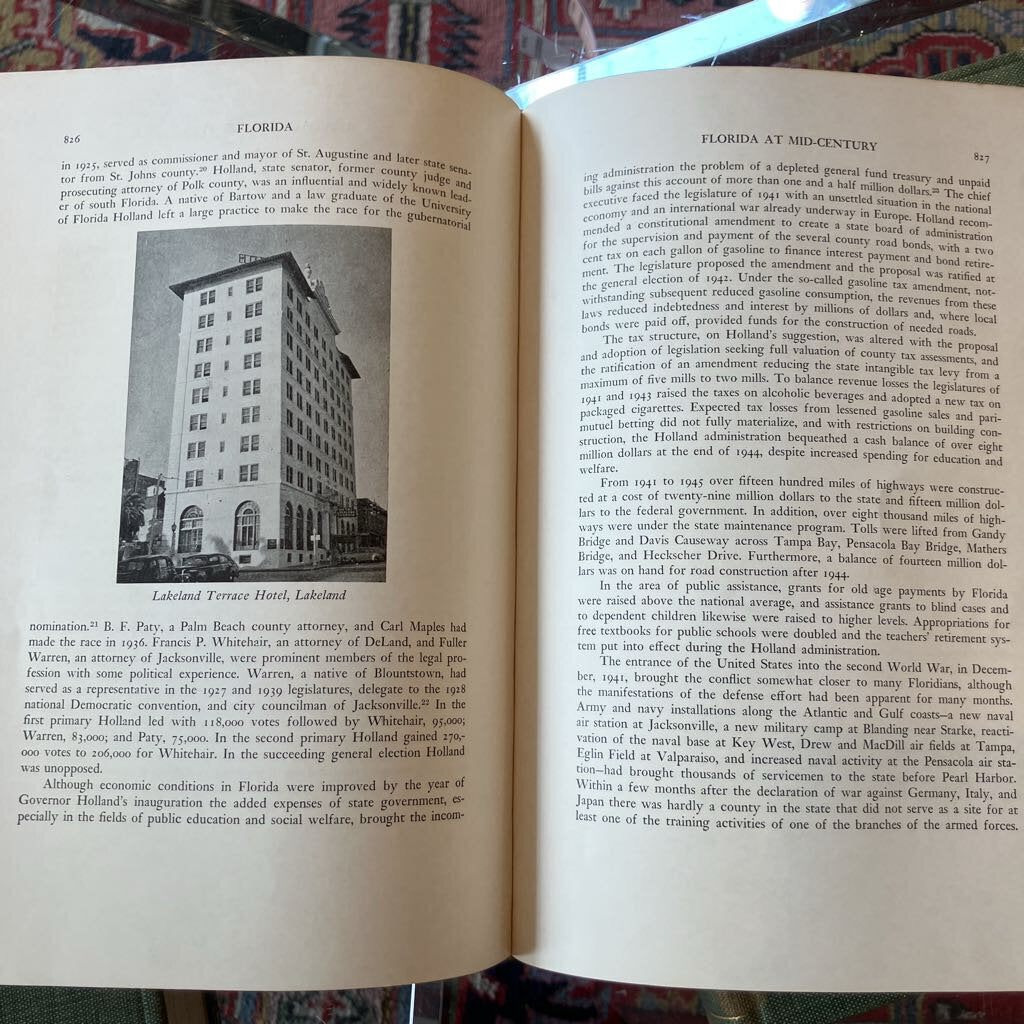 1952 Florida Historic Dramatic Contemporary Volume 1-3