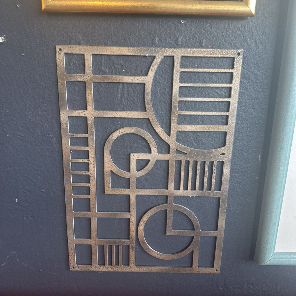 2011 Art Deco Metal Wall Art