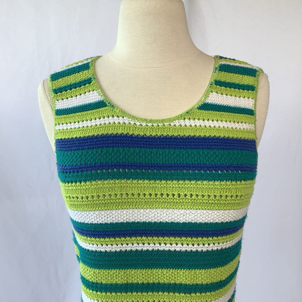 1990s Knitted Stripped Tank