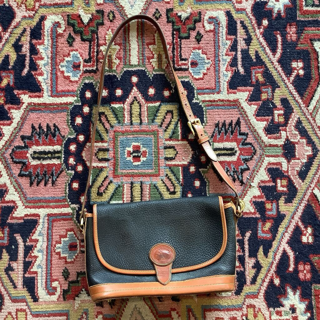 Vintage Black Dooney and Burke Purse
