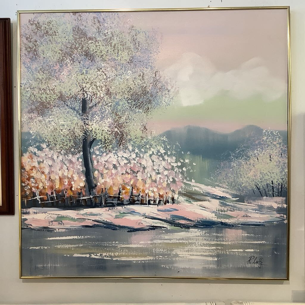 Vintage Landscape Painting