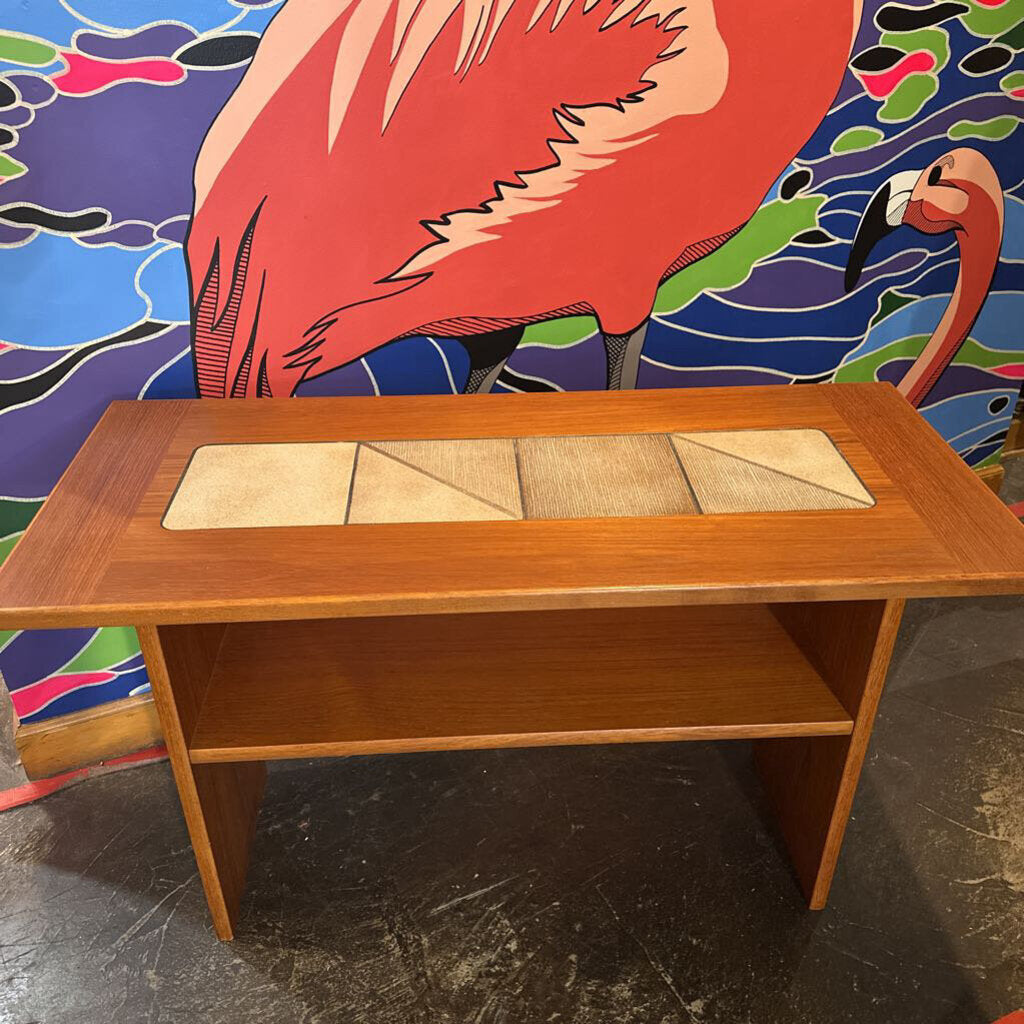 Mid Century Teak Wood Danish Console Table by Gangso Mobler Denmark