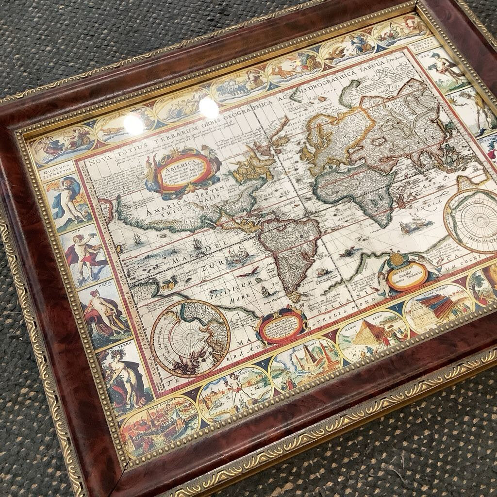 Old World Map Willem Blaeu Theatrum Orbis Terrarum