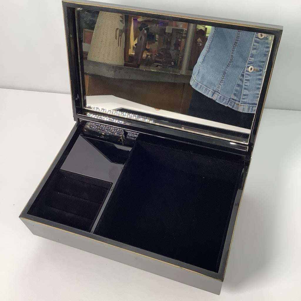 Vintage Lacquerware Otagiri Japan Jewelry Music Box