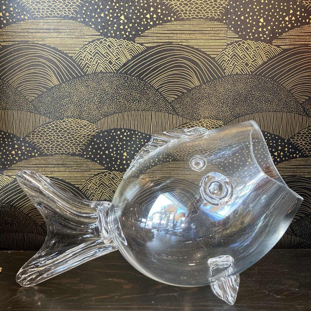 Mid Century Blenko Glass Fish