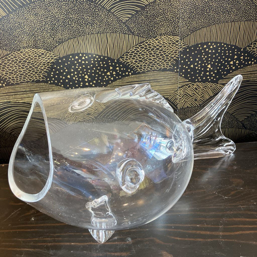 Mid Century Blenko Glass Fish