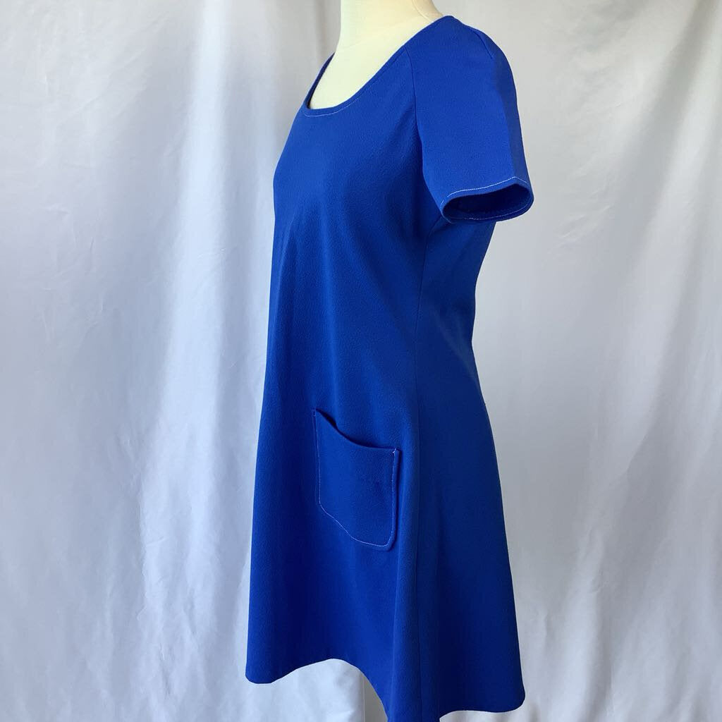 1960s Blue Mod Dress with Pockets