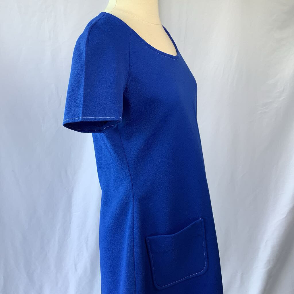 1960s Blue Mod Dress with Pockets