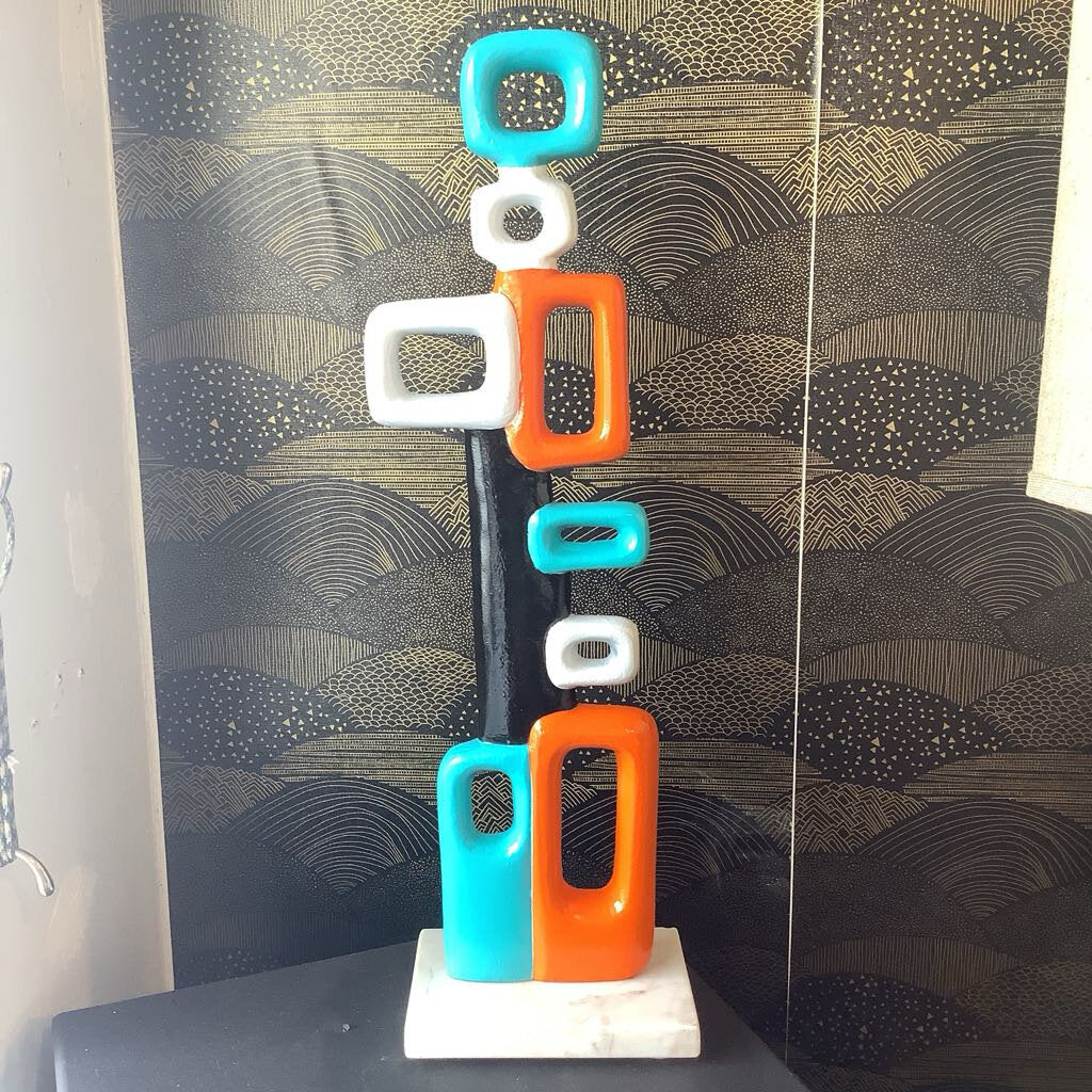 Modern Metal Art - Painted