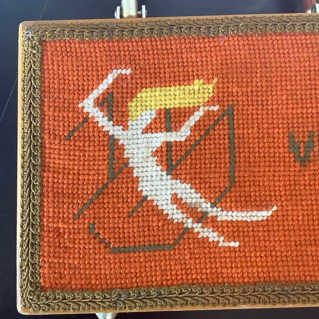 Vintage "Virgo" Box Purse