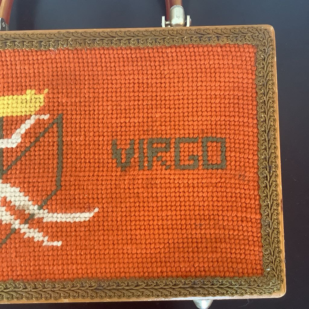 Vintage "Virgo" Box Purse
