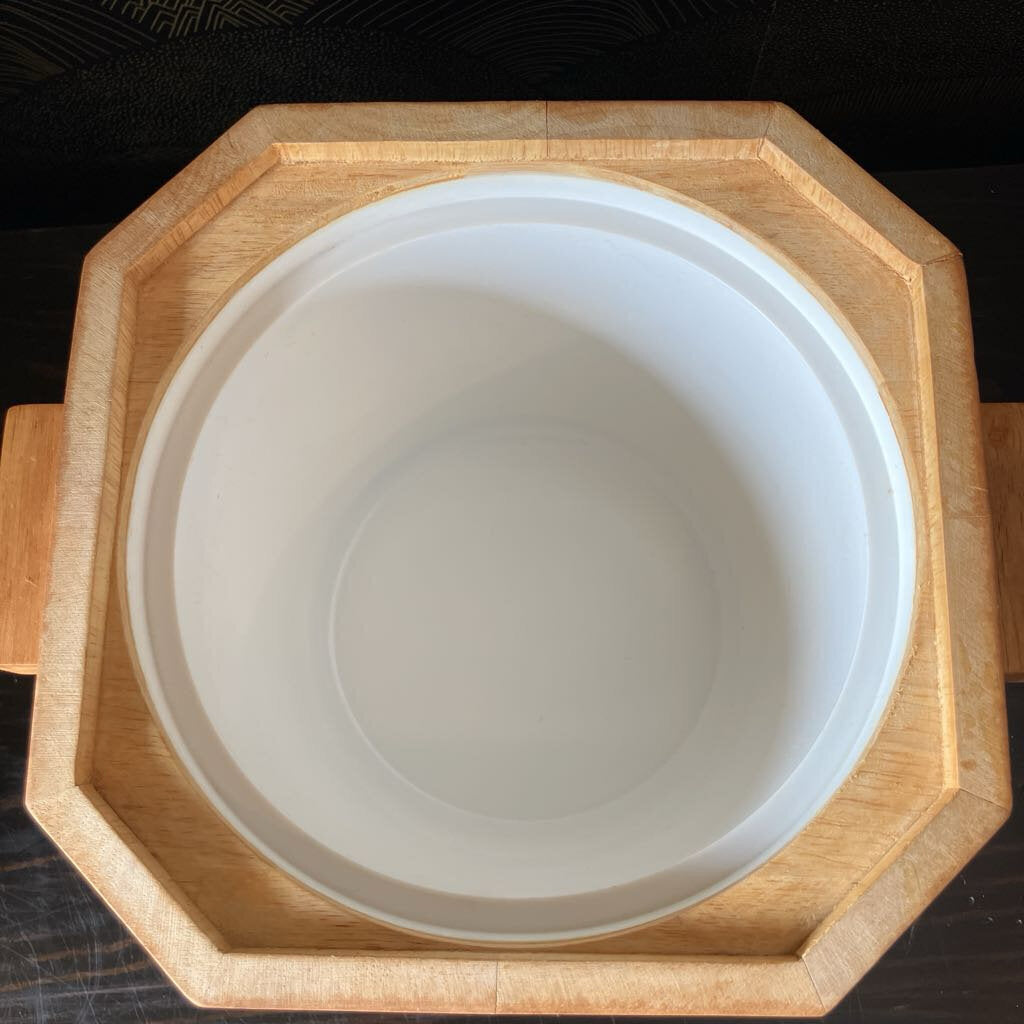 Vintage Georges Braird Ice Bucket with Tongs