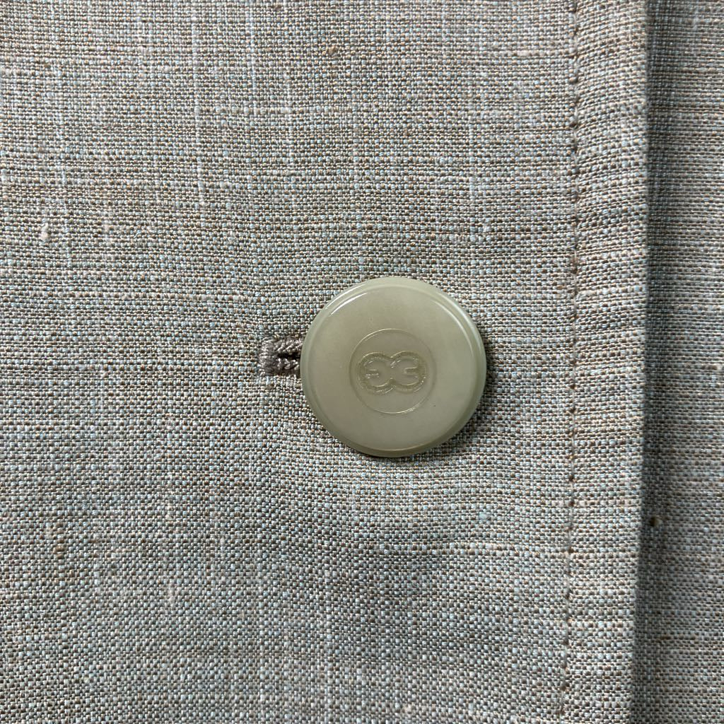 90s Escada x Zegna Silk Linen Blazer