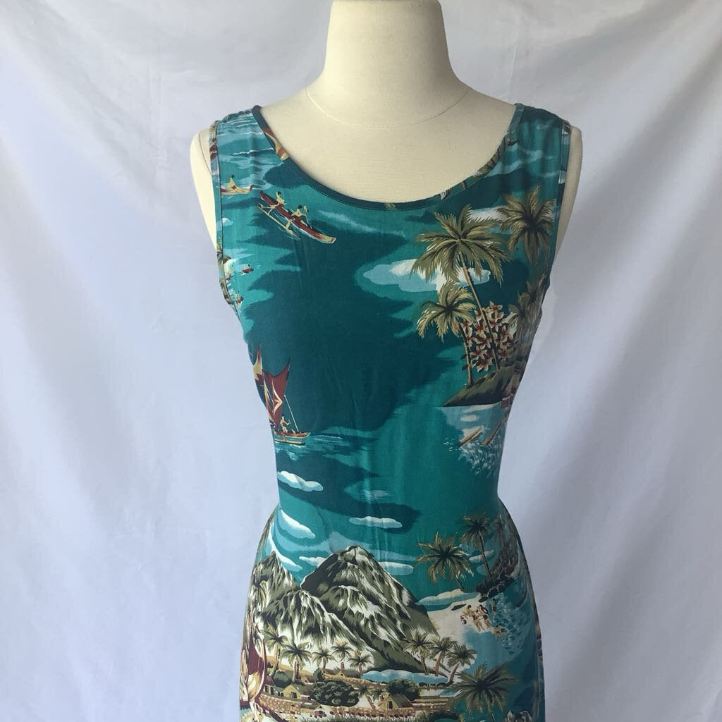 Rayon Jane Ashley Hawaiian Dress