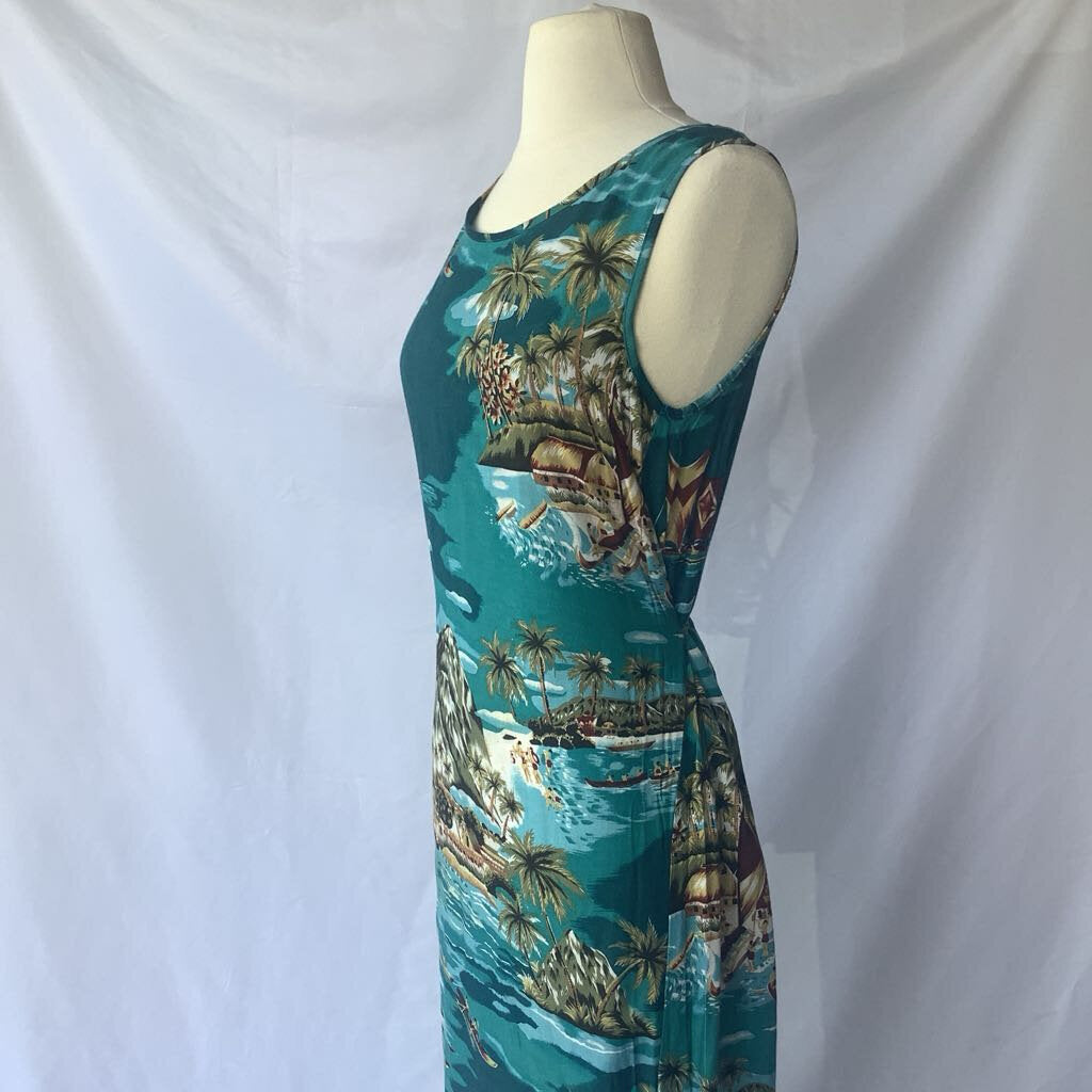 Rayon Jane Ashley Hawaiian Dress