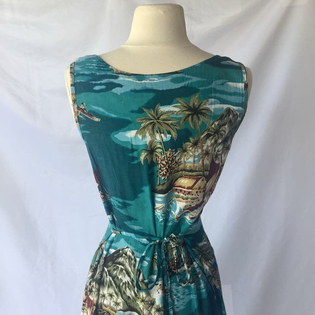 Rayon Jane Ashley Hawaiian Dress