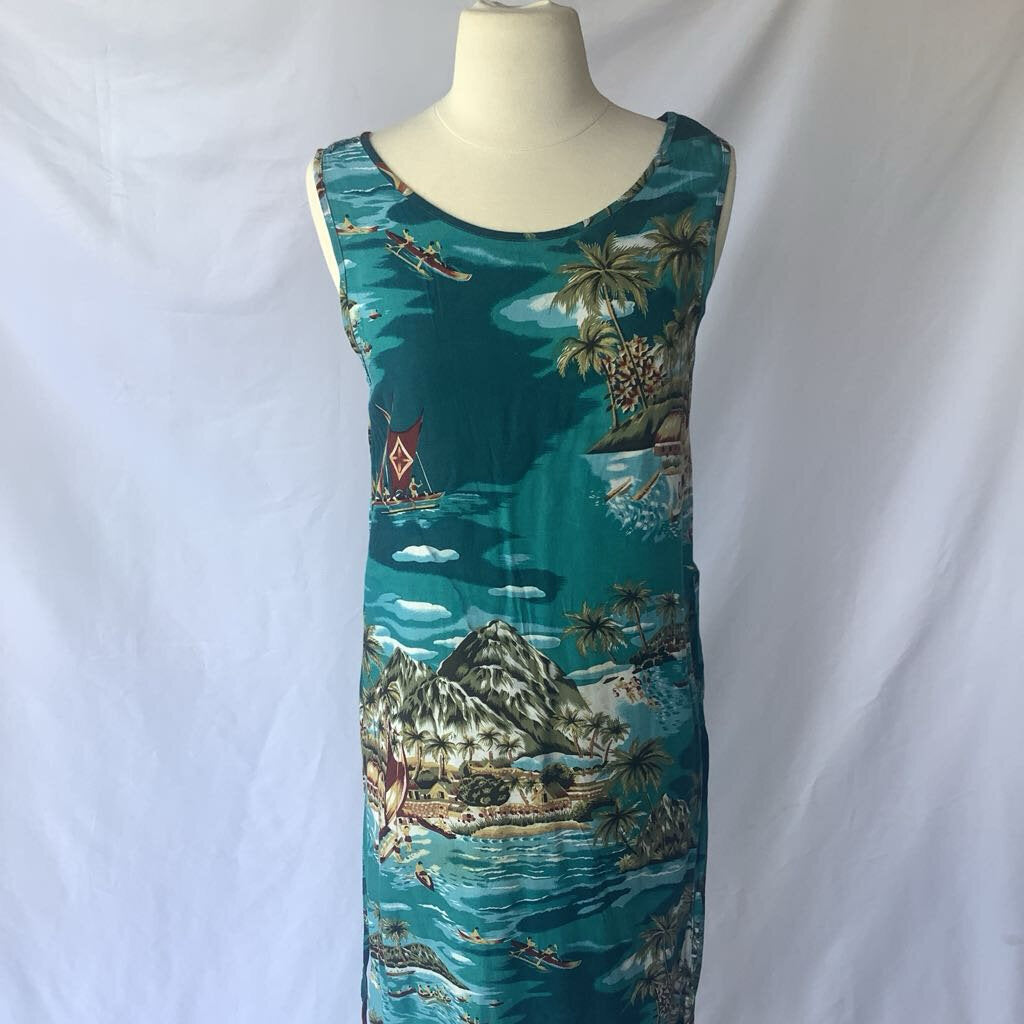 Rayon Jane Ashley Hawaiian Dress