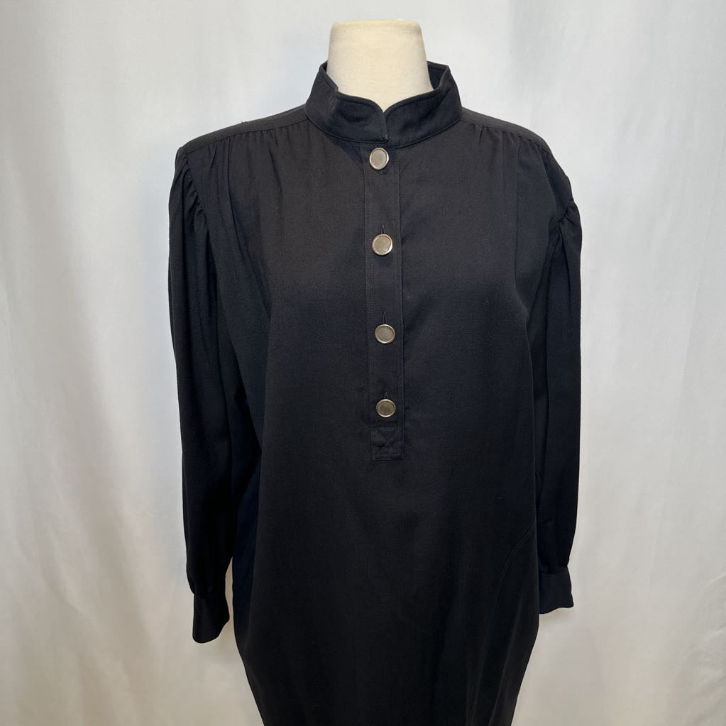 80s YSL Variations Frock Dress