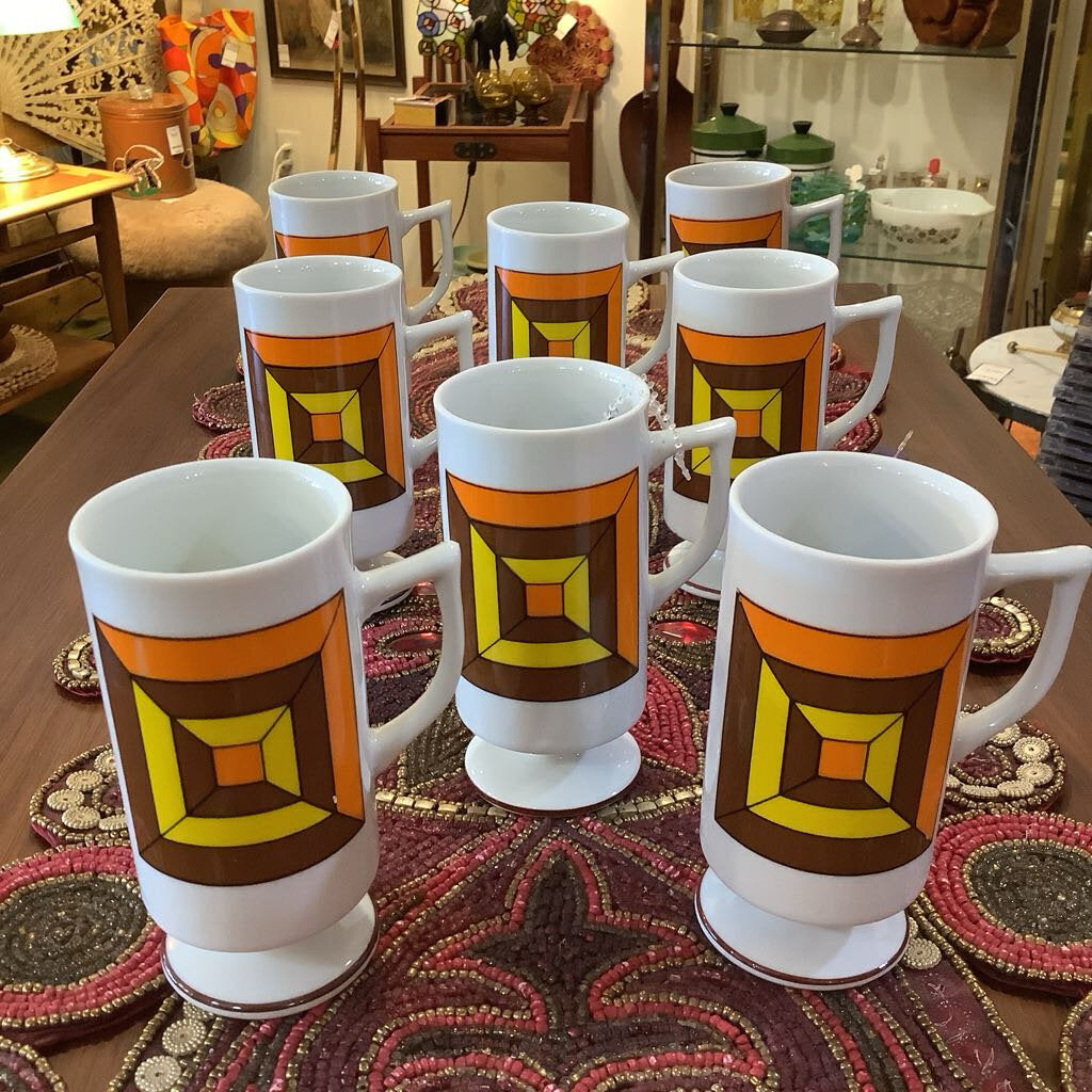 MCM Mod Espresso Mugs