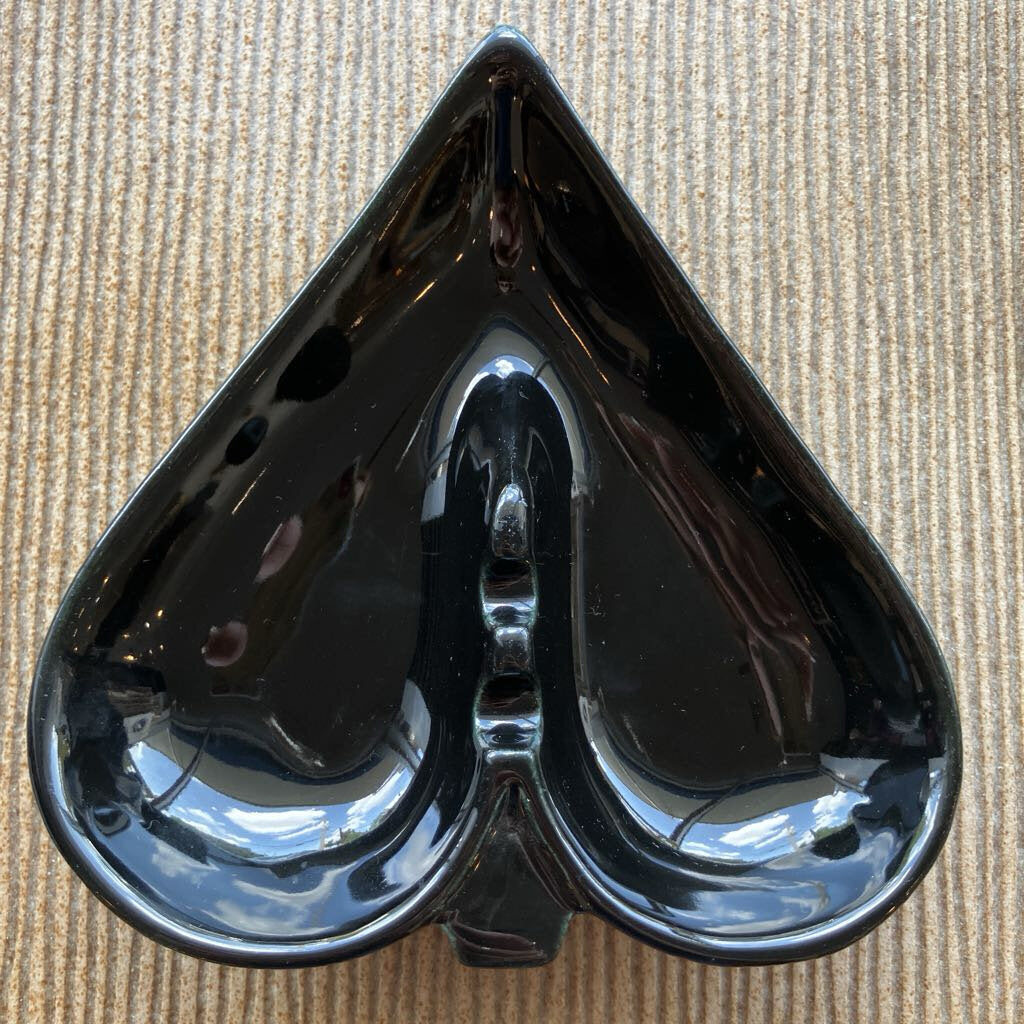 1970s Red Wing Black Spade Ashtray