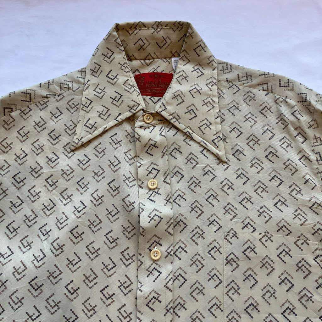 1970s Sears Dagger Collar Shirt