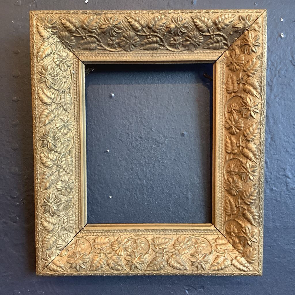 Antique Gold Ornate Embossed Thick Frame
