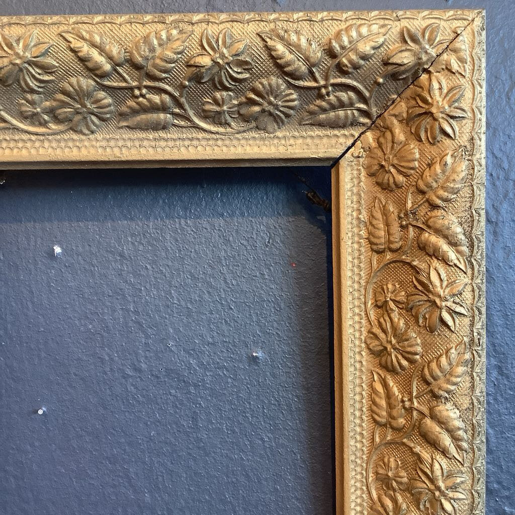Antique Gold Ornate Embossed Thick Frame