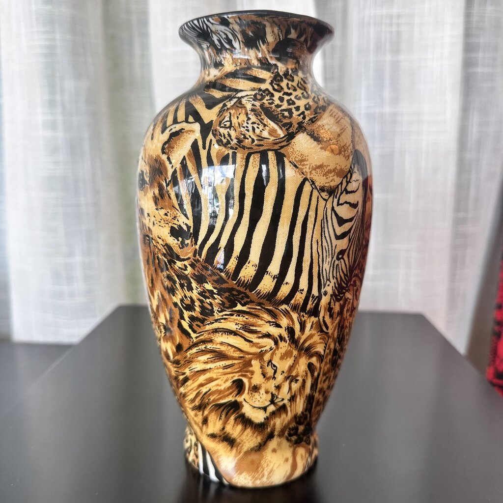 Vintage Safari Vase
