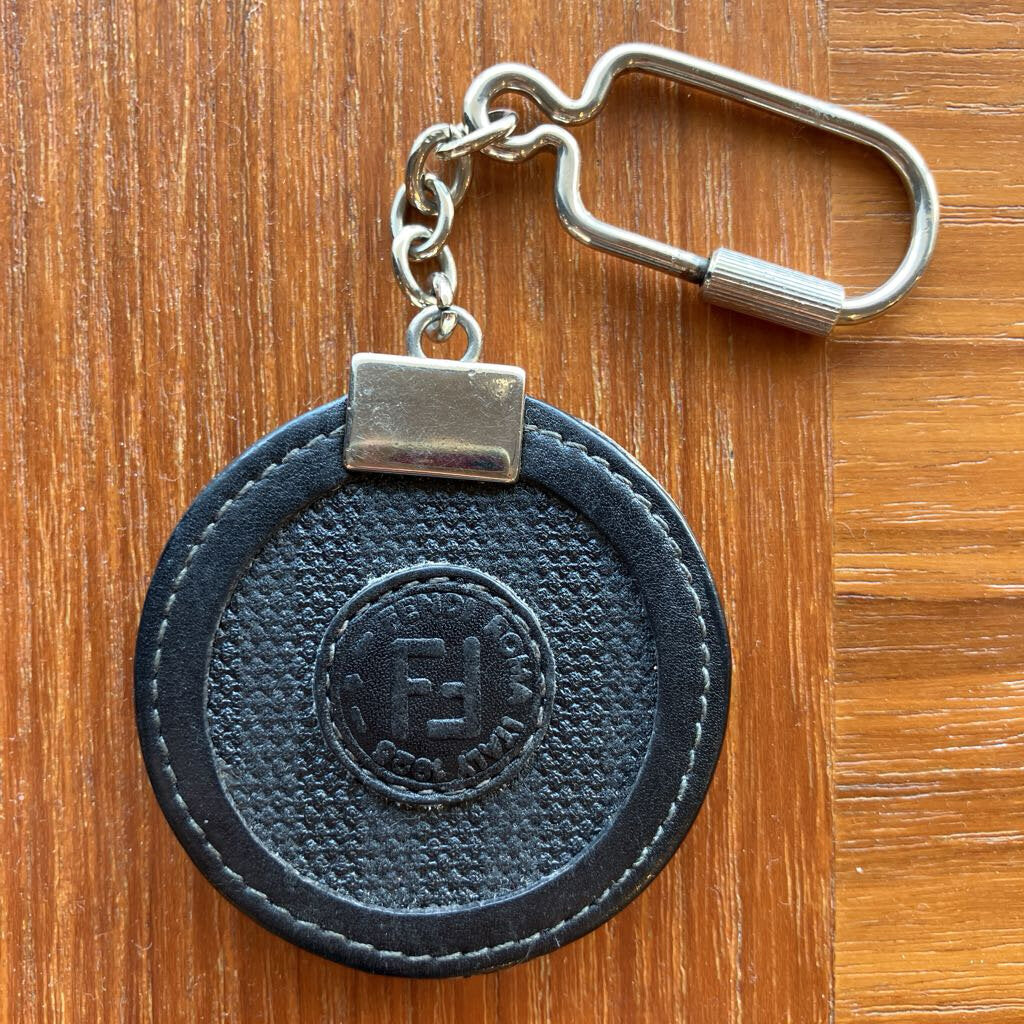 Fendi Black Keychain