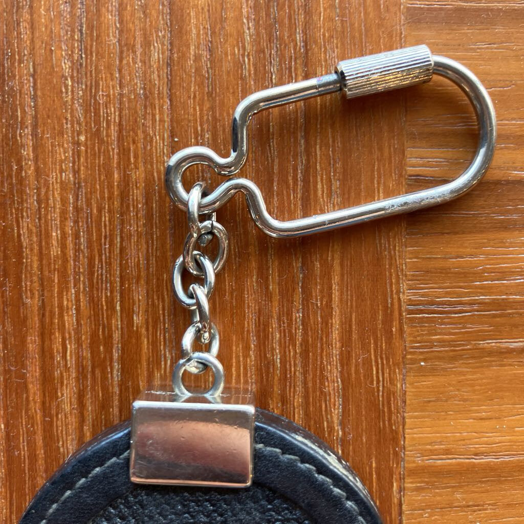 Fendi Black Keychain