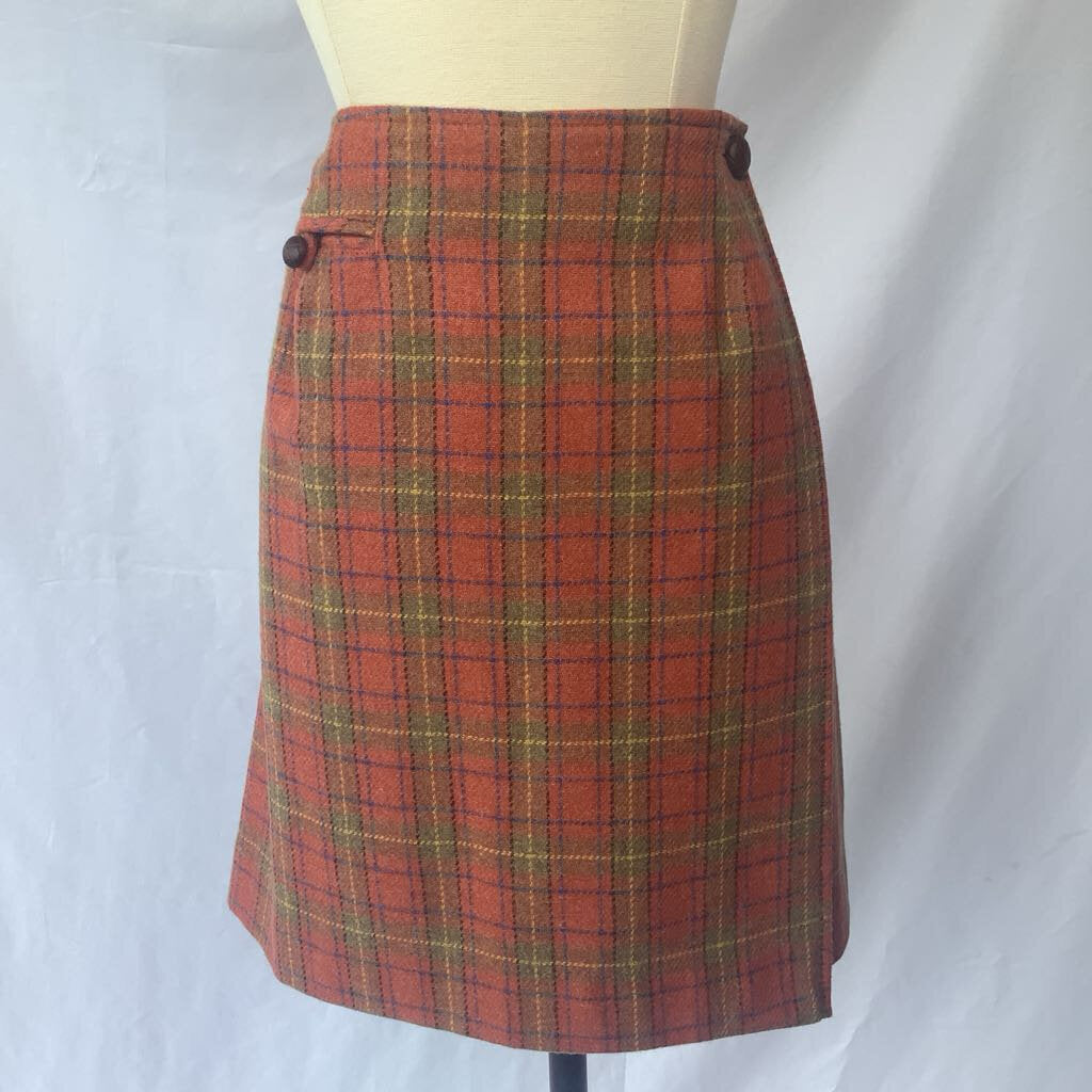1980s LizSport Wool Skirt