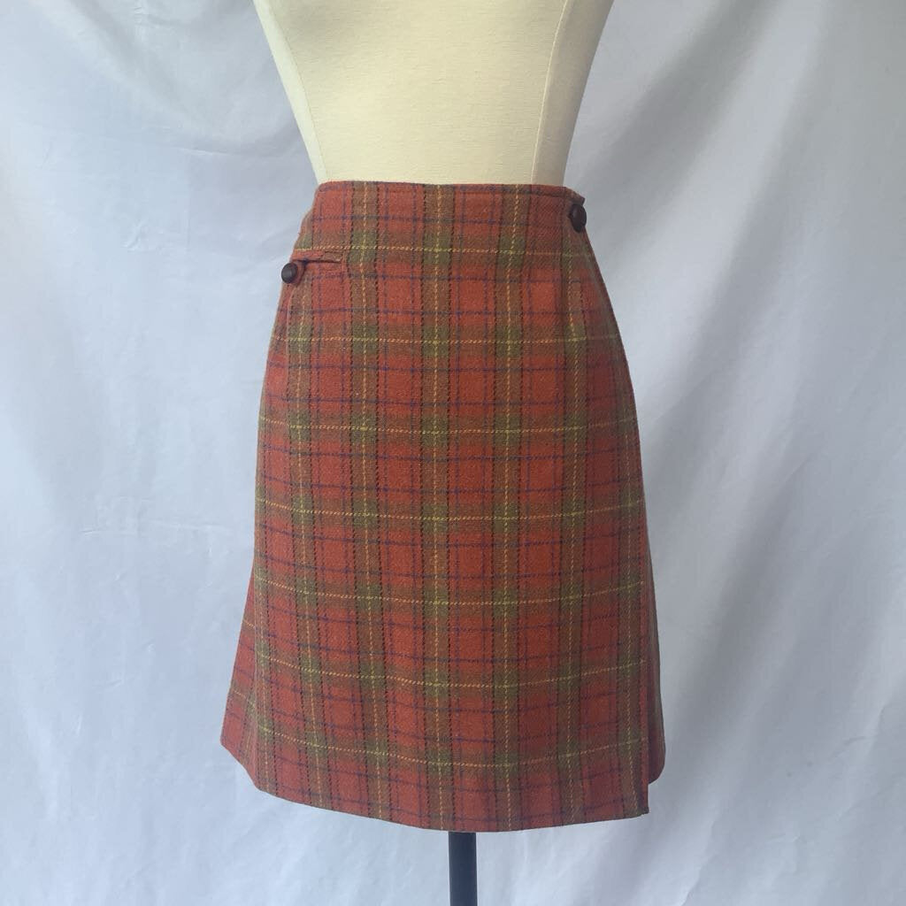 1980s LizSport Wool Skirt