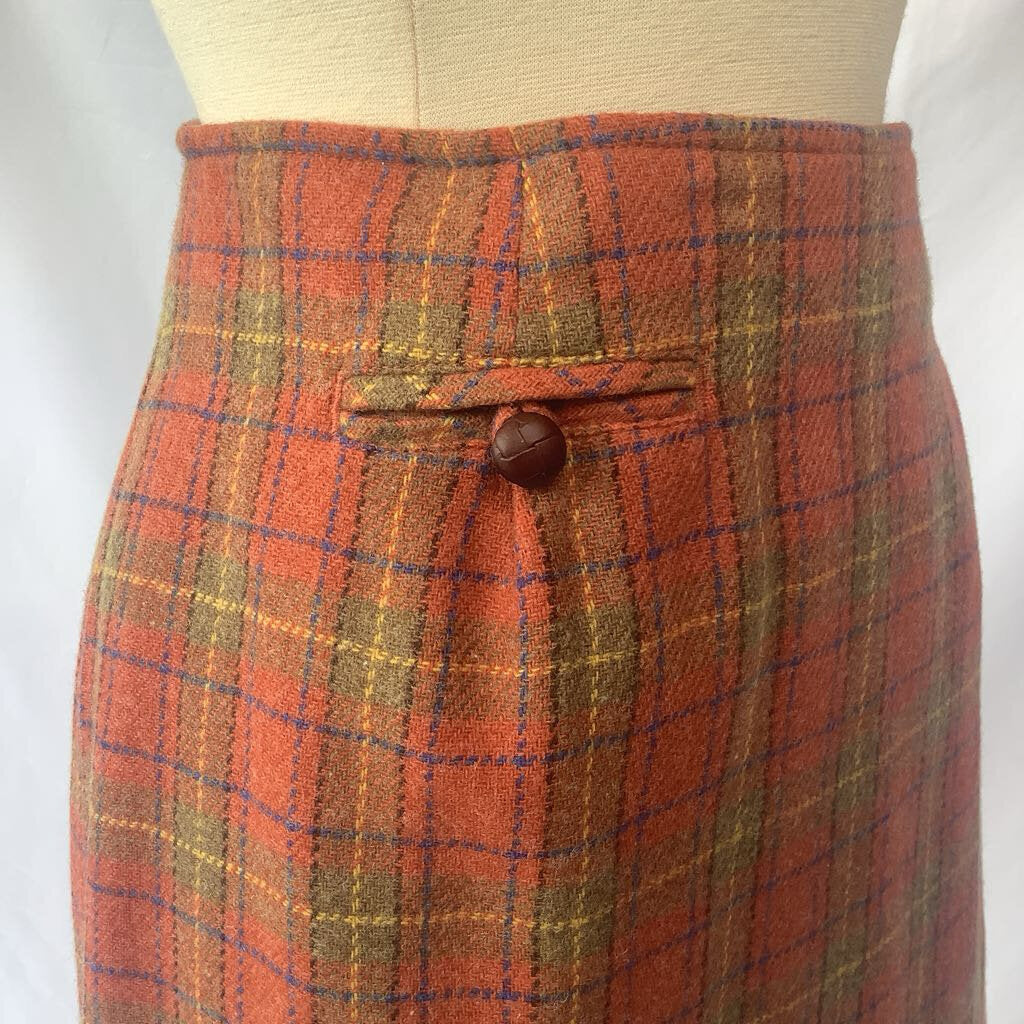 1980s LizSport Wool Skirt