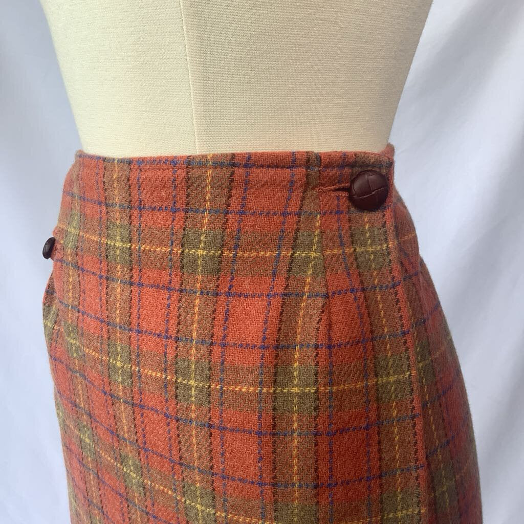 1980s LizSport Wool Skirt