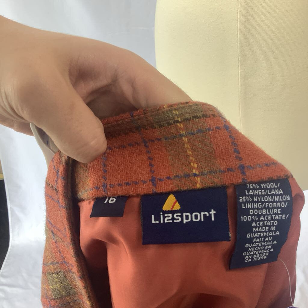 1980s LizSport Wool Skirt