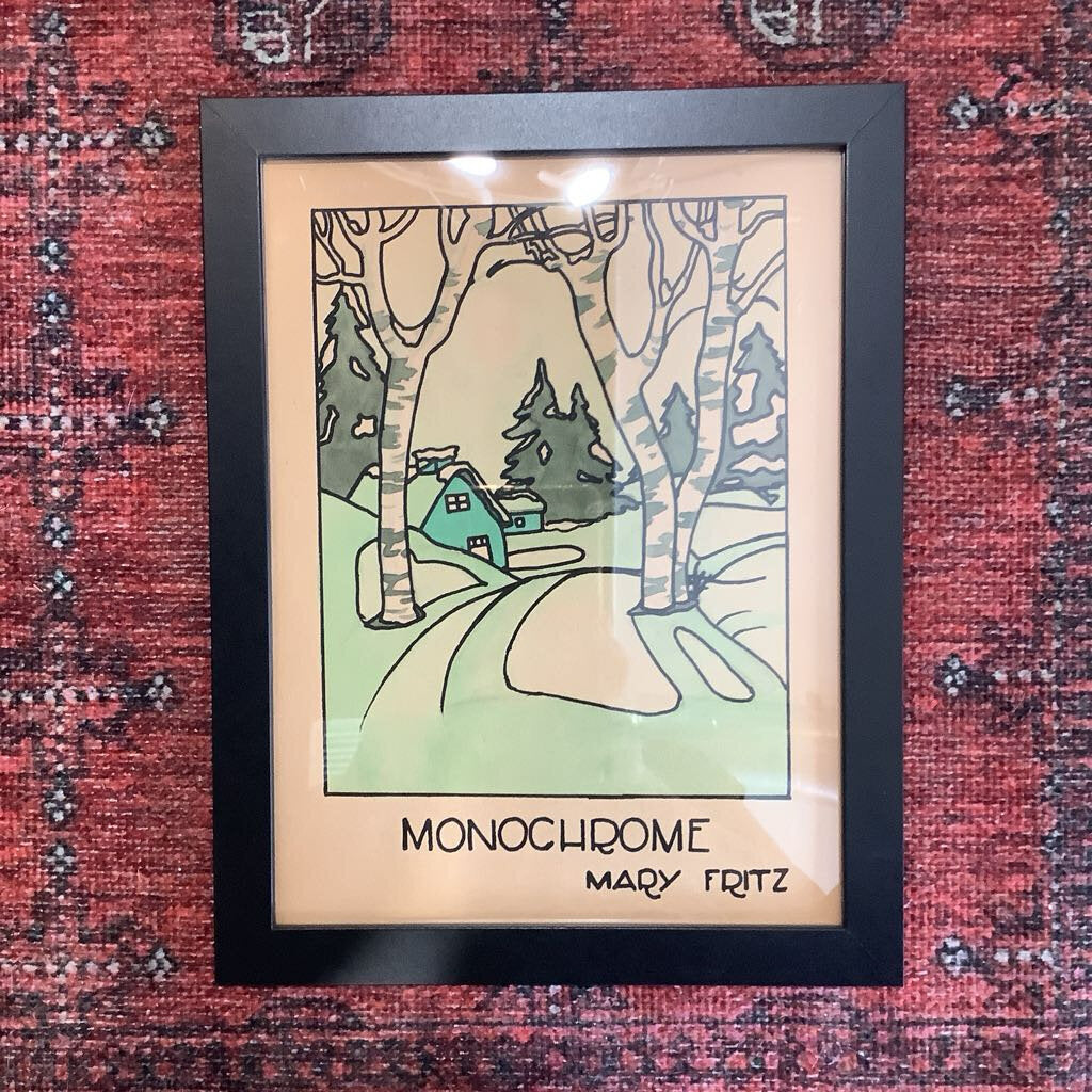 Monochrome Landscape by Mary Fritz