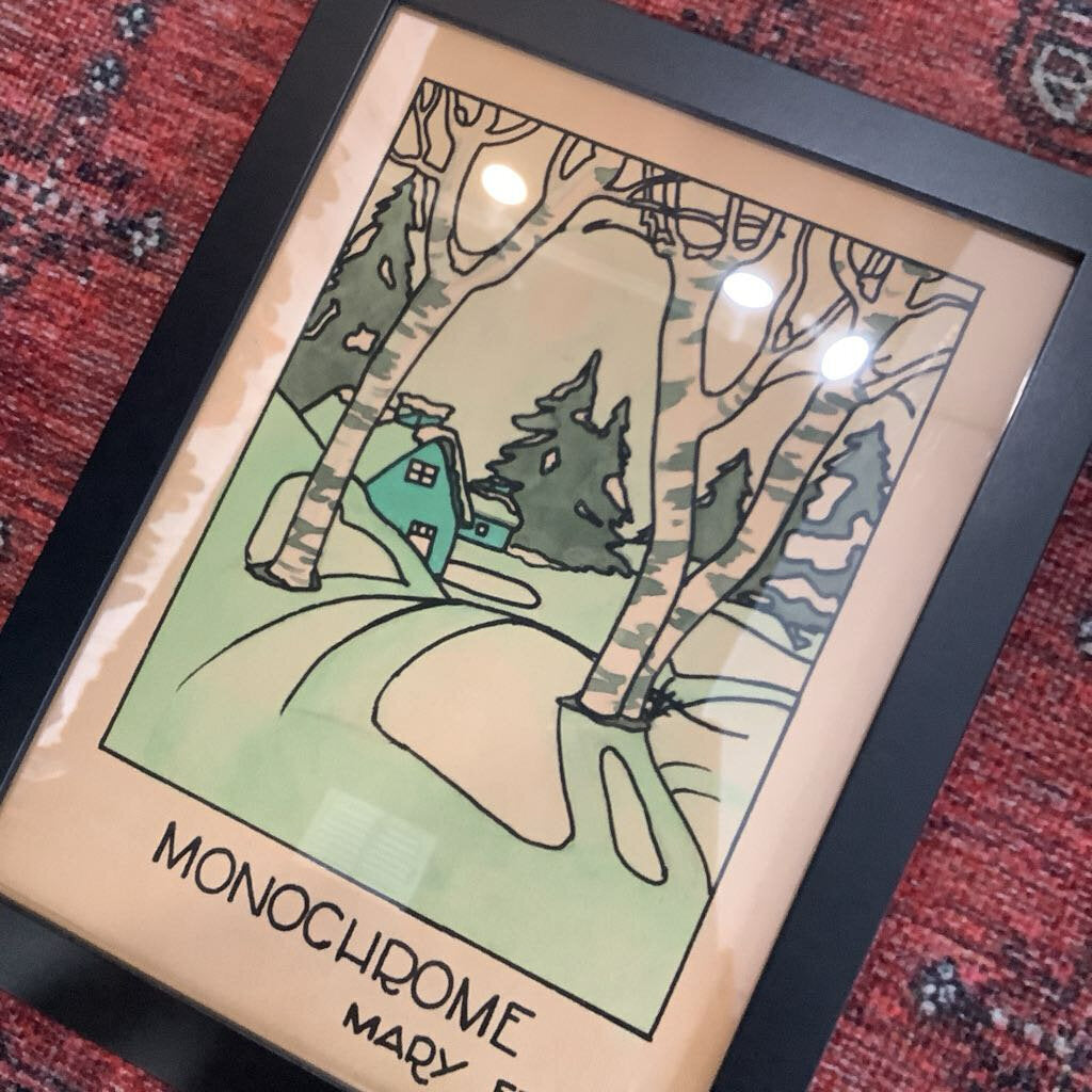Monochrome Landscape by Mary Fritz