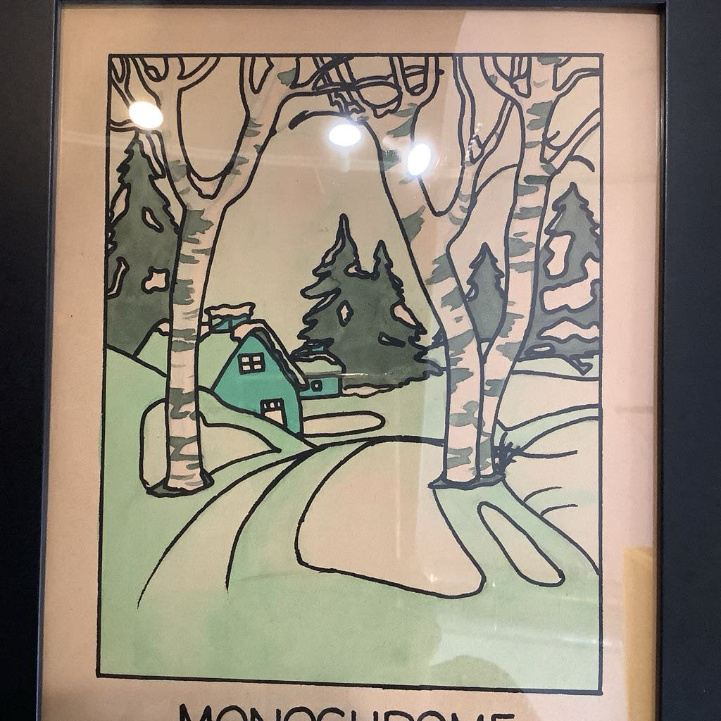 Monochrome Landscape by Mary Fritz