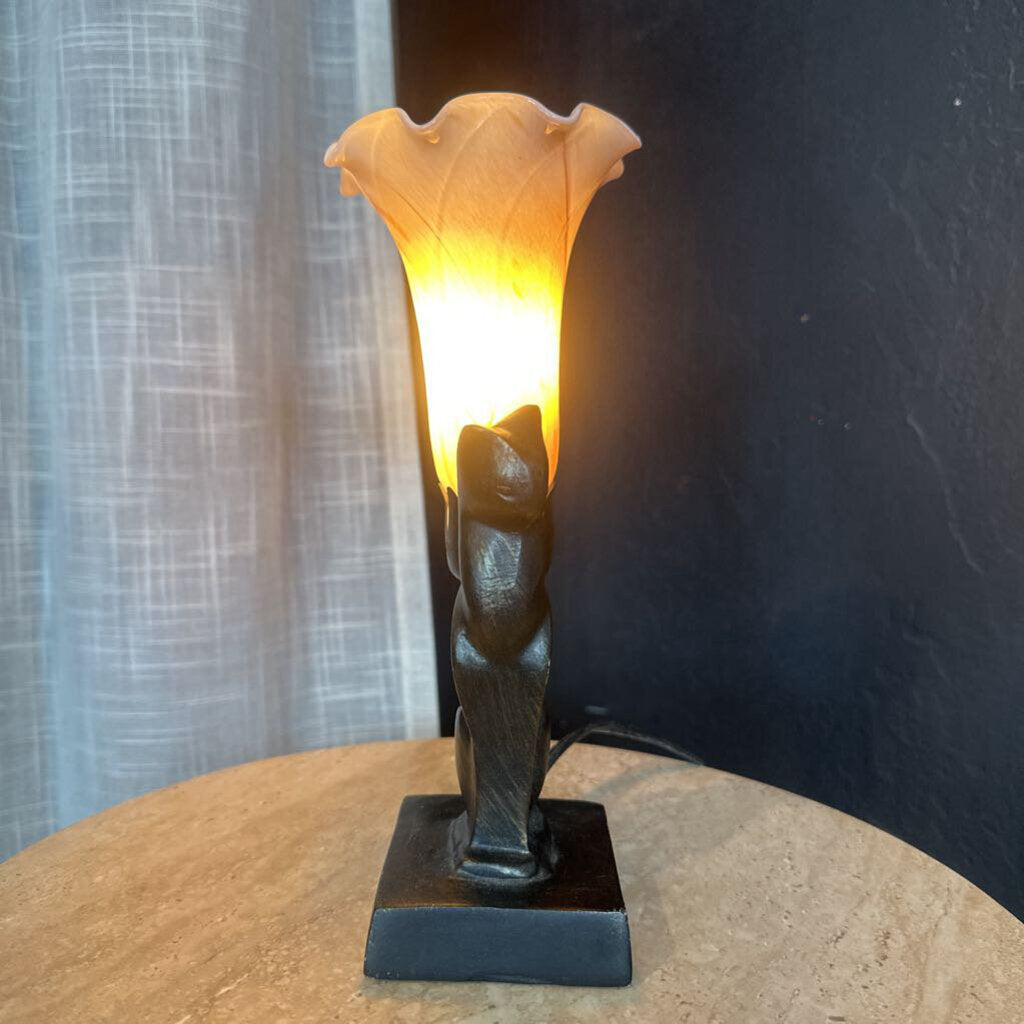 Art Deco Cat Lamp