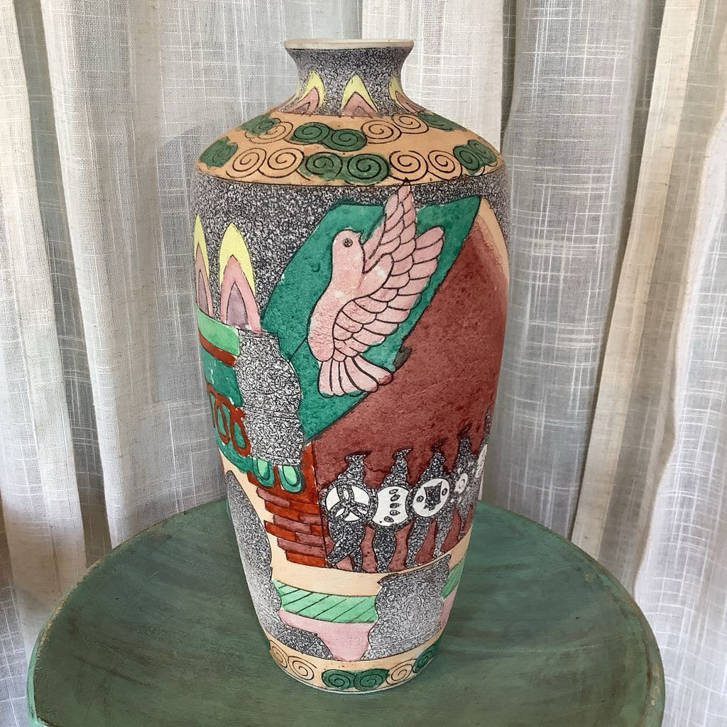 Minoan Period Style Ceramic Greek Vase