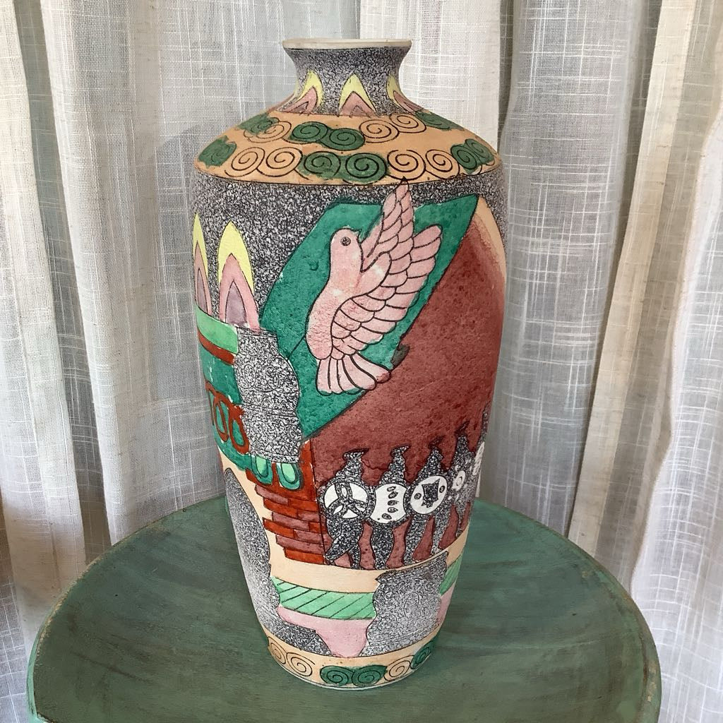 Minoan Period Style Ceramic Greek Vase