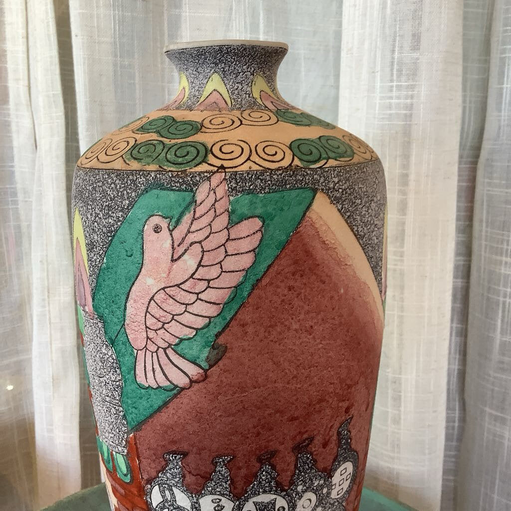 Minoan Period Style Ceramic Greek Vase