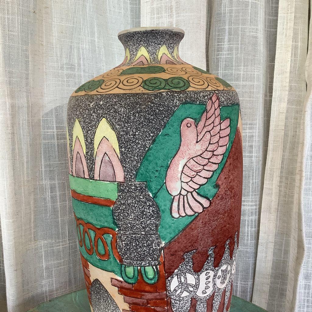 Minoan Period Style Ceramic Greek Vase