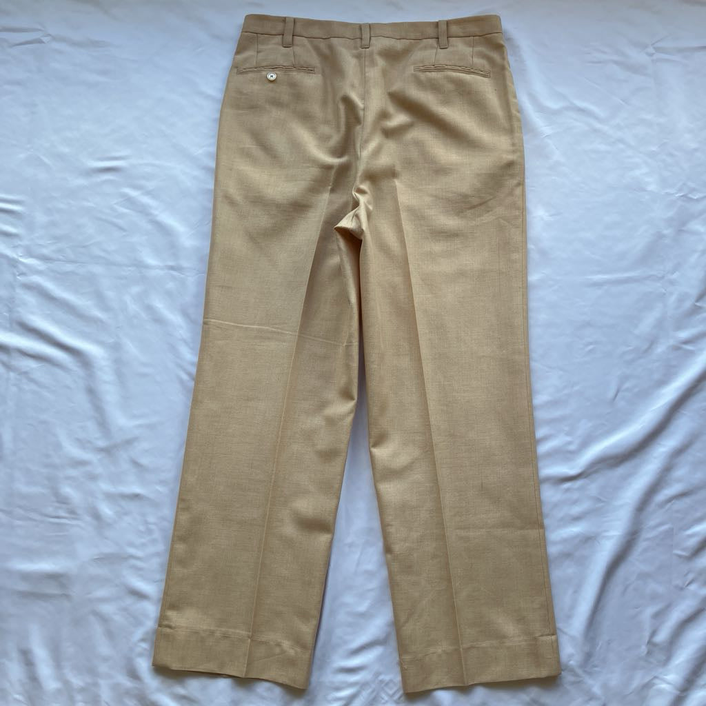 70s Men's Linen Safari Suit