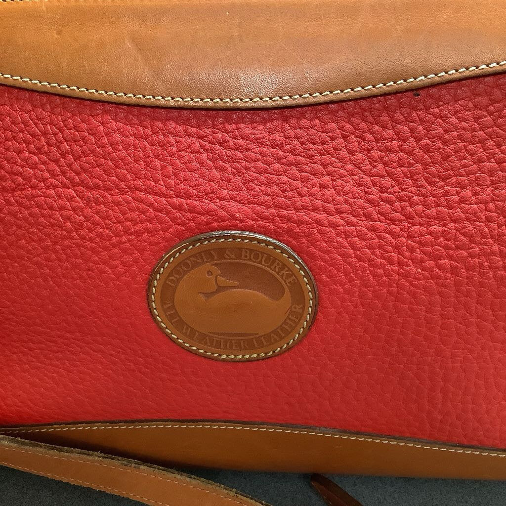 Vintage Red Dooney and Burke Purse