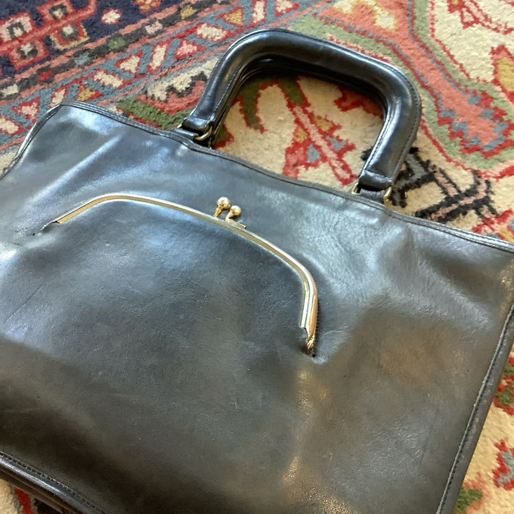 1970s Rare Coach Bonnie Cashin Kisslock Tote