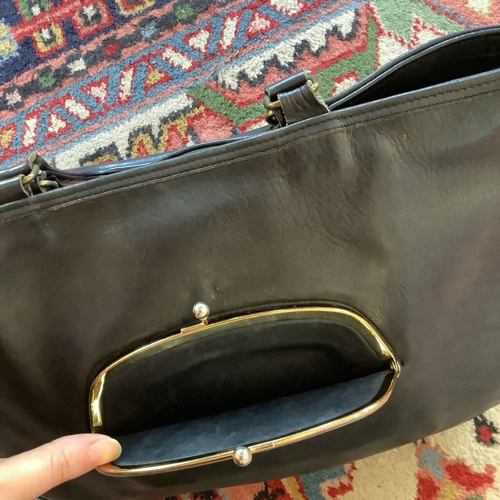 1970s Rare Coach Bonnie Cashin Kisslock Tote