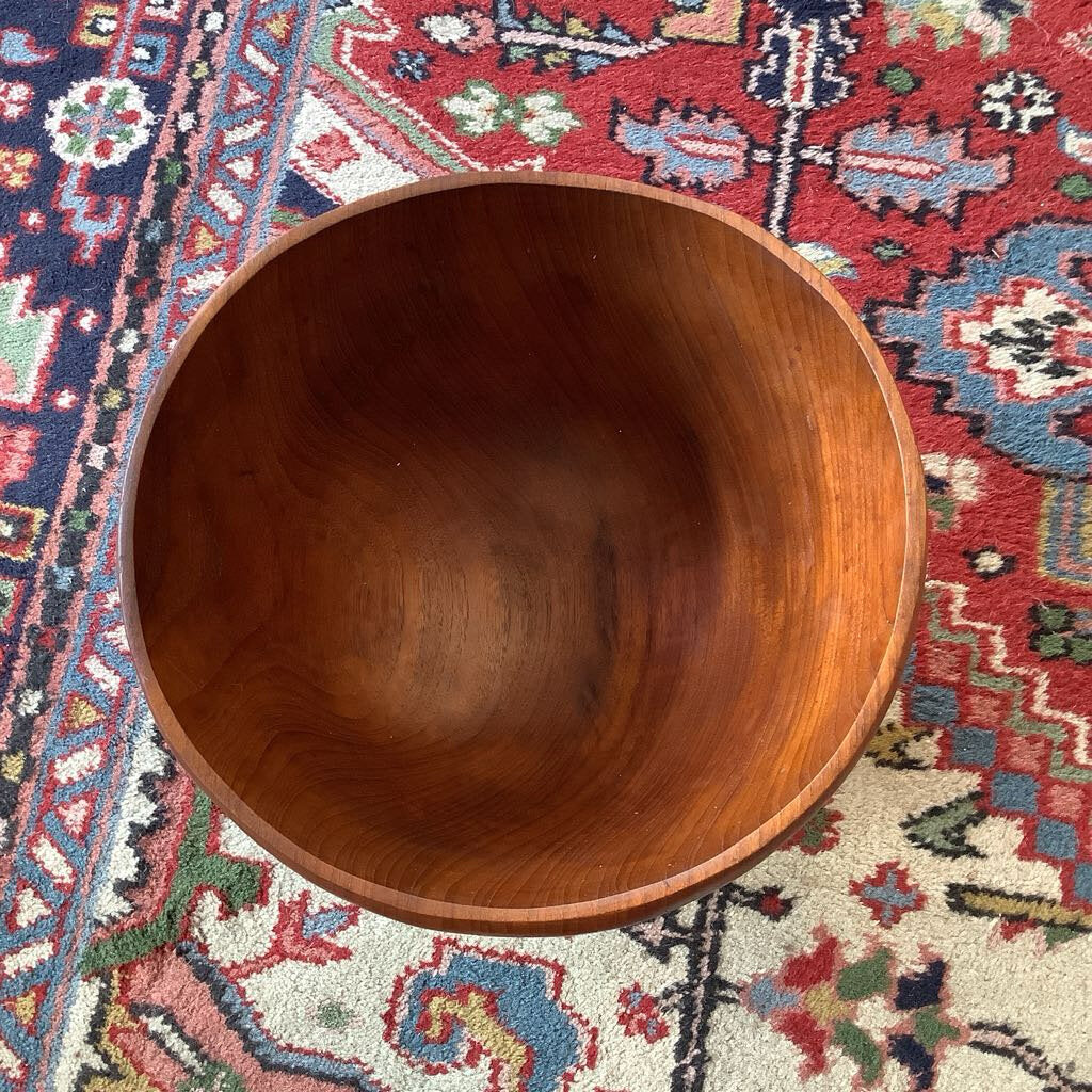Mid Century Modern Danish Wood Bowl