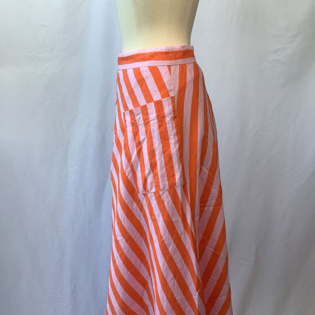 Kate Spade Stripe A-line Skirt